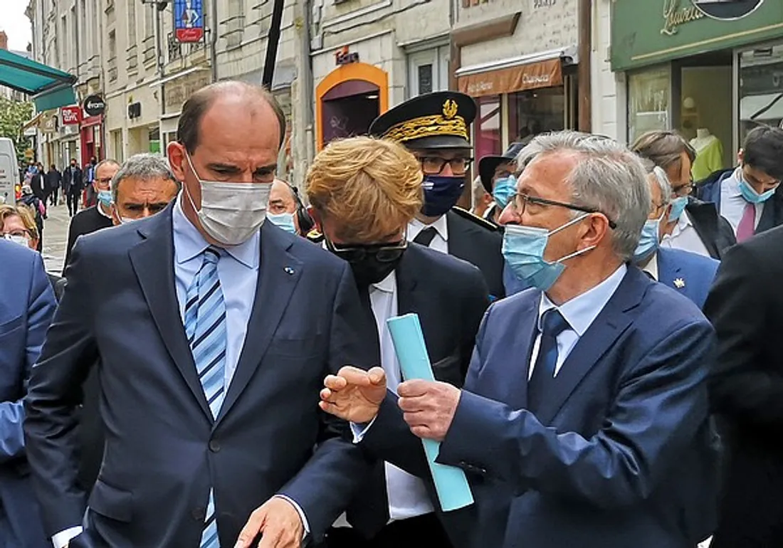 Jean Castex et François Bonneau